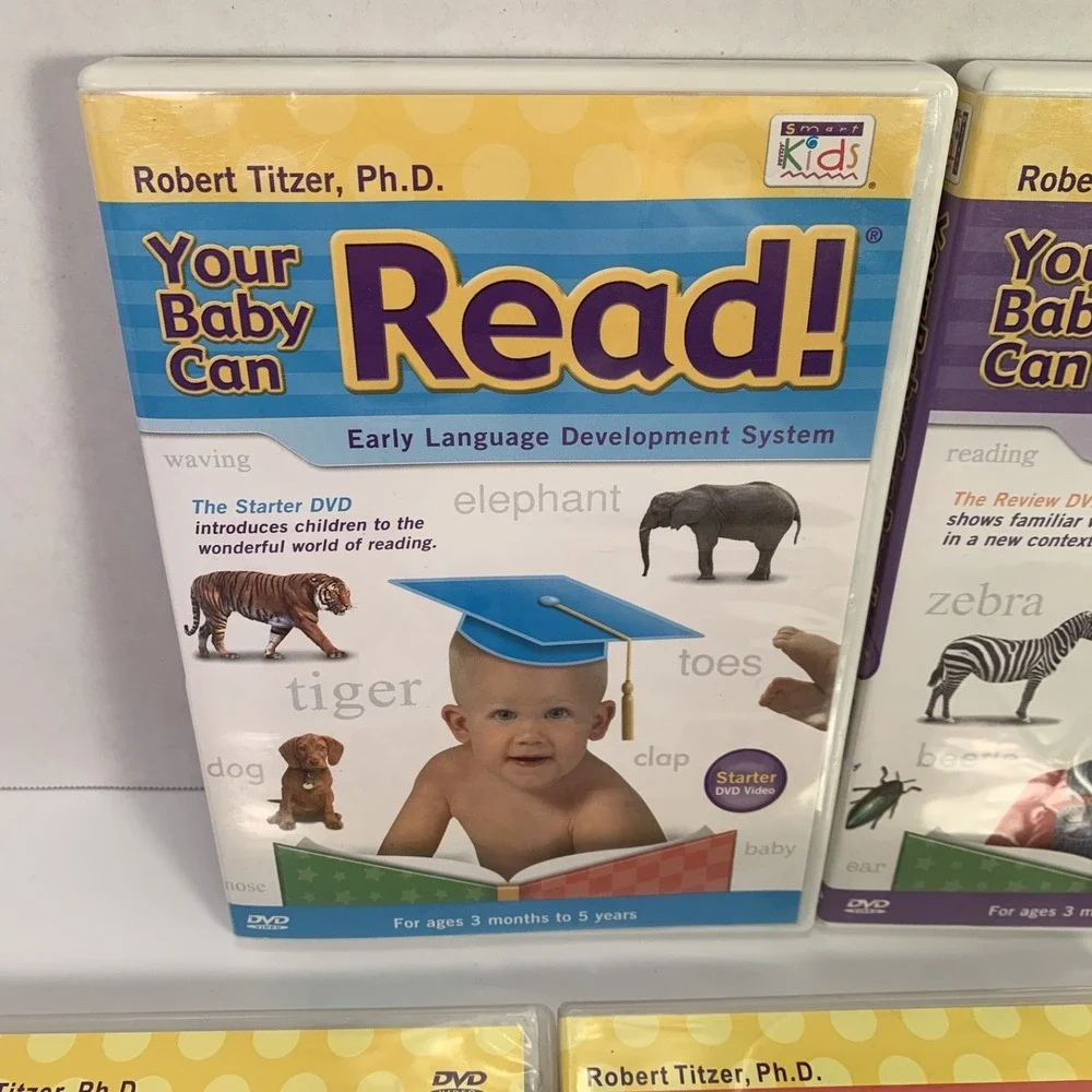 Your Baby Can Read!‎ Vol 1-3 DVDs + Starter/Review - Reading Phonics Home